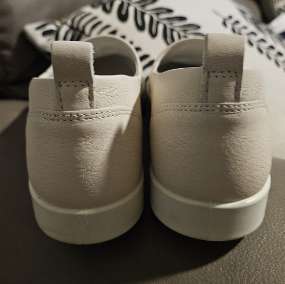 Ecco leather ladies' shoes size 37 cream color - Picture 4 of 5